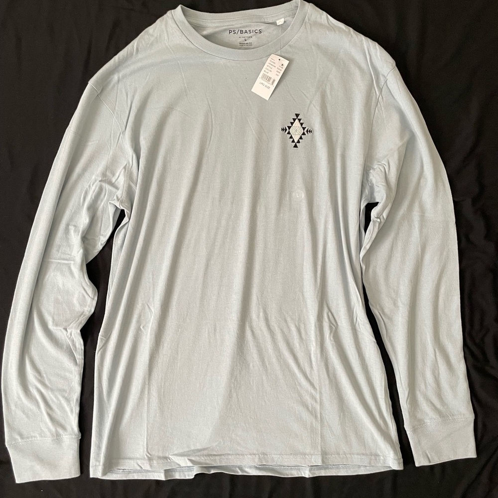 *NEW* Light blue PacSun long sleeve shirt